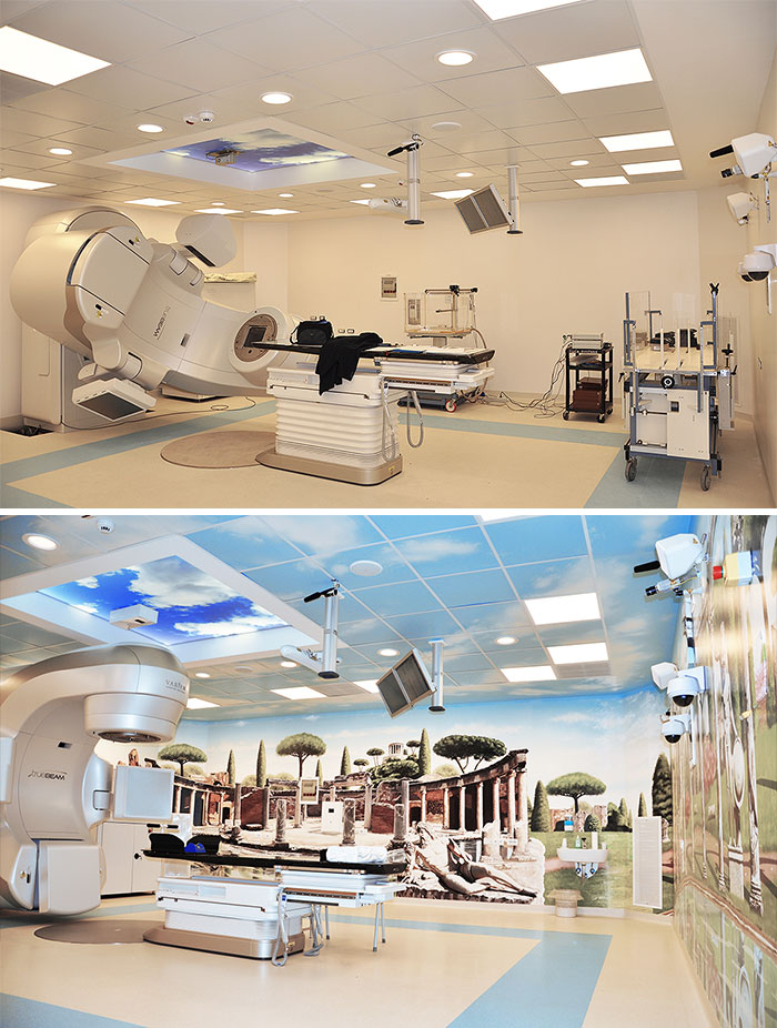 This Italian Painter Turns The Hospital's Walls Into An Enchanted Kingdom To Help Children Deal With Their Fears