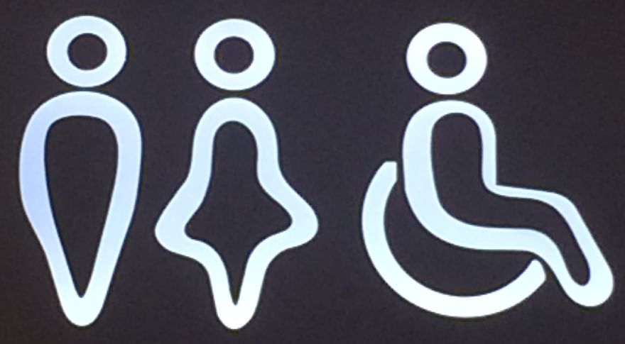 I've Recorded Designs Of Toilet Signs Around Shanghai, Just To Admire The Many Ways To Simply Depict A Man And A Woman.