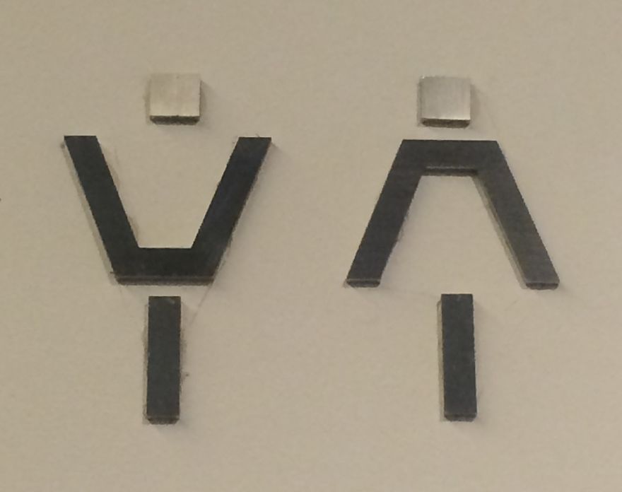 I've Recorded Designs Of Toilet Signs Around Shanghai, Just To Admire The Many Ways To Simply Depict A Man And A Woman.