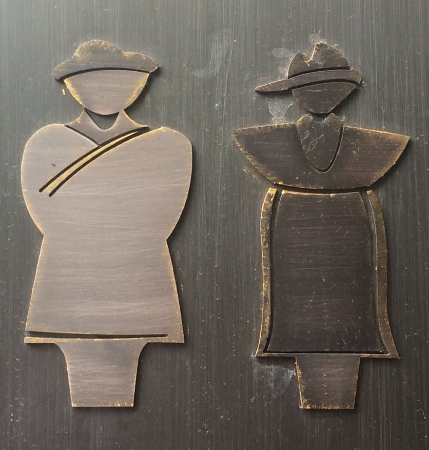 I've Recorded Designs Of Toilet Signs Around Shanghai, Just To Admire The Many Ways To Simply Depict A Man And A Woman.