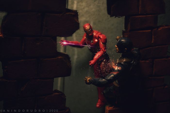 My 22 Miniature Action Scenes With Superhero Toys From DC And Marvel