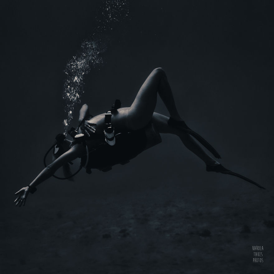 I Went For Holidays To Indonesia, Never Left And Became An Underwater Photographer. My Black And White Uw Photos. I Went For Holidays To Indonesia, Never Left And Became An Underwater Photographer. My Black And White Uw Photos.