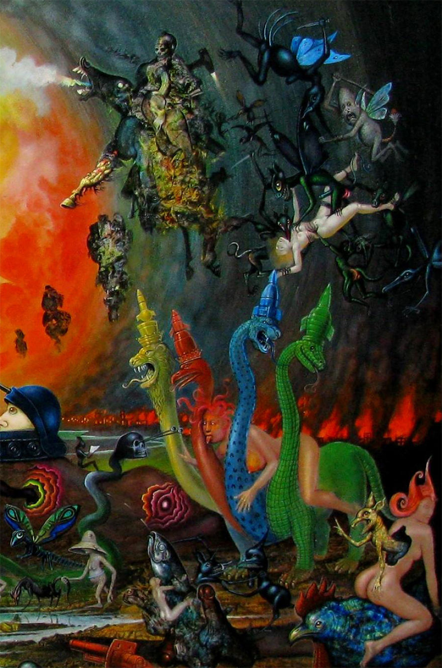 "We Must Accept The Ultimate Truths" The Paintings Of Wolfgang Grasse (1930 - 2008)