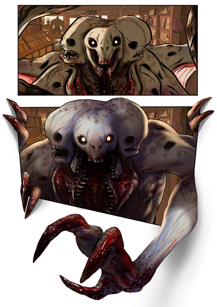 We Create Creepy Comics That Have Unpredictable Endings (3 New Pics)