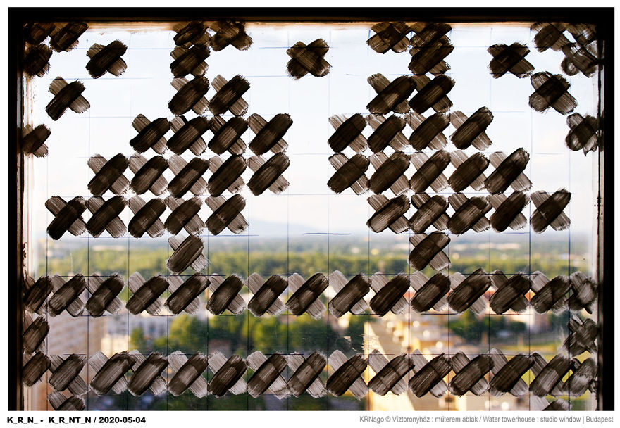 While I'm Stuck In Quarantine, I Started An Art Project On My Windows While I'm Stuck In Quarantine, I Started An Art Project On My Windows