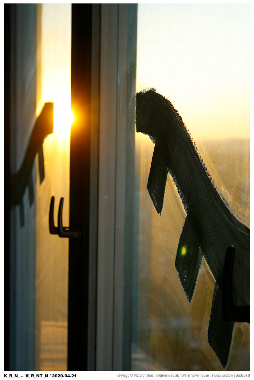 While I'm Stuck In Quarantine, I Started An Art Project On My Windows While I'm Stuck In Quarantine, I Started An Art Project On My Windows