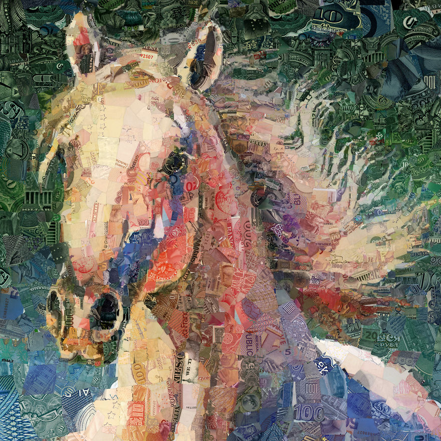My 12 Wild Animals Made Out Of Banknotes From All Over The World
