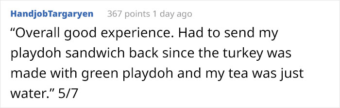 Dad's Honest Review On His Daughter's 'Restaurant' Goes Viral Dad's Honest Review On His Daughter's 'Restaurant' Goes Viral