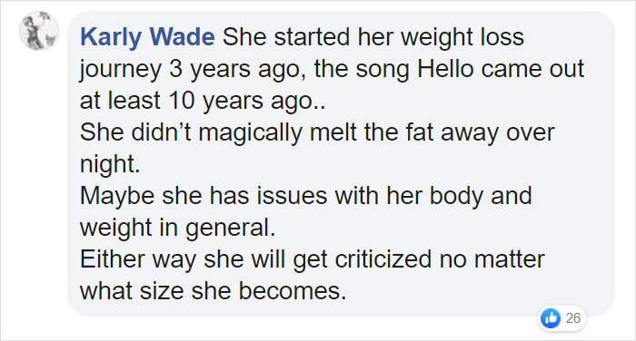 Adele Receives Criticism On Social Media After Losing 98 Pounds, But Her Personal Trainer Defends Her Adele Receives Criticism On Social Media After Losing 98 Pounds, But Her Personal Trainer Defends Her