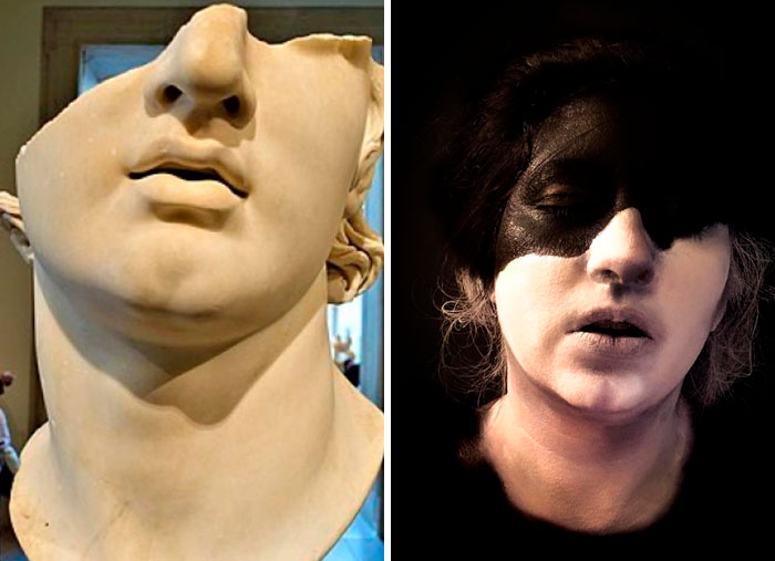 My Wife’s First Attempt Of Probably Many. “Fragmentary Colossal Head Of A Youth”