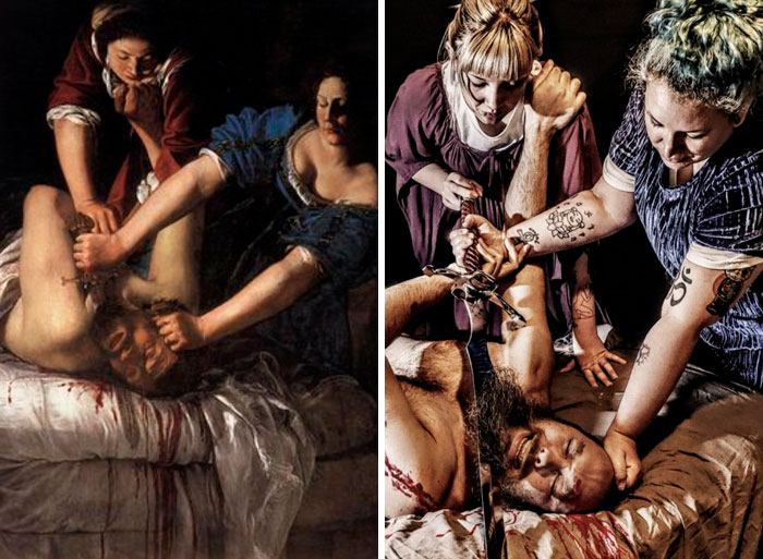 Judith Slaying Holofernes Painting By Artemisia Gentileschi