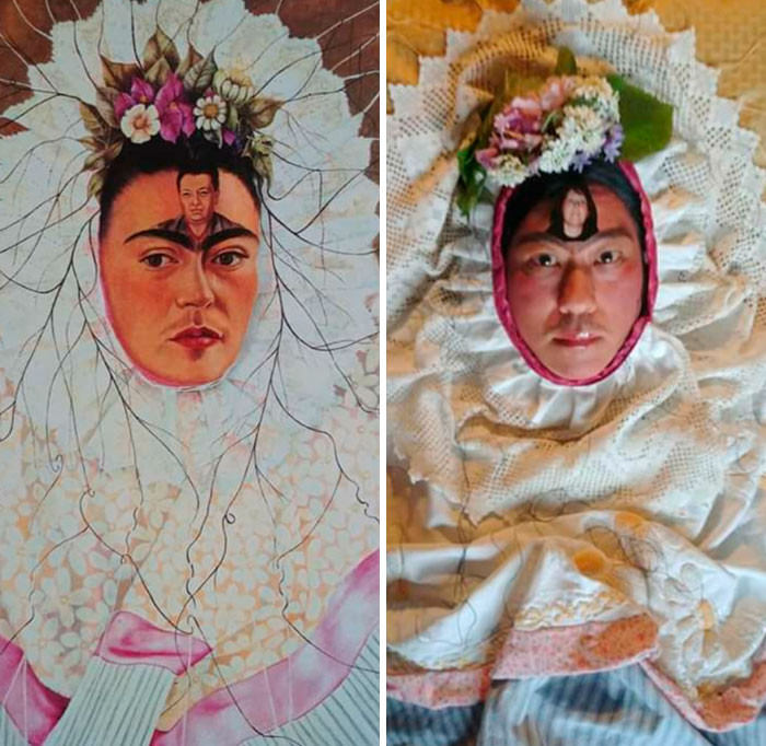 Self Portrait As A Tehuana By Frida Kahlo