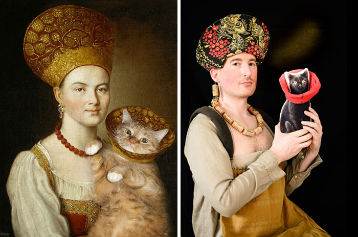 Ivan Argunov “Portrait Of An Unknown Peasant Woman In Russian Costume”