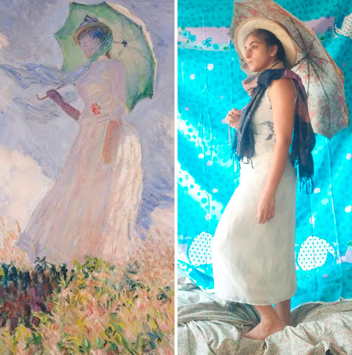 My Attempt At Monet, Woman With A Parasol