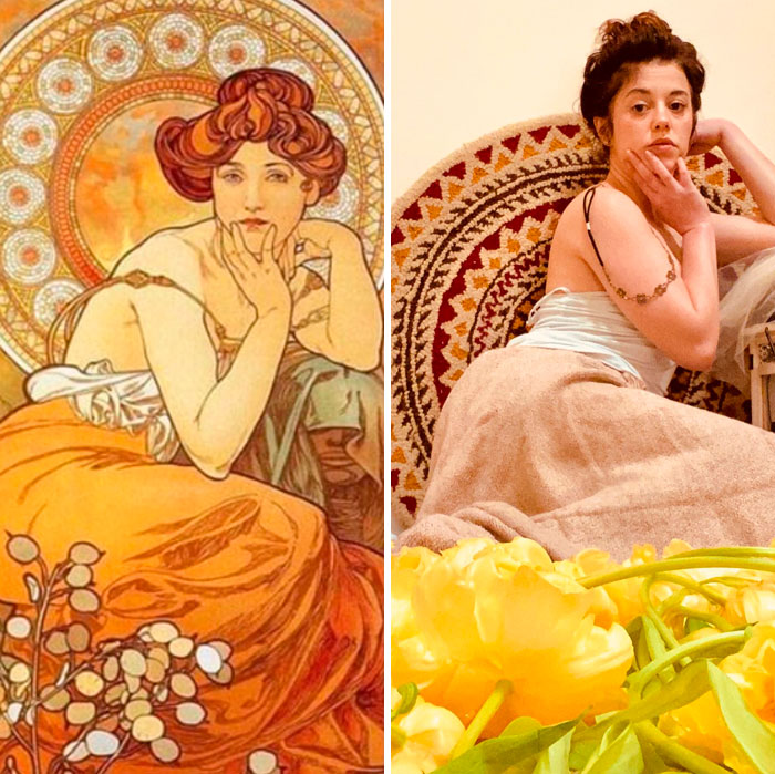 Alphonse Mucha- “Topaz”