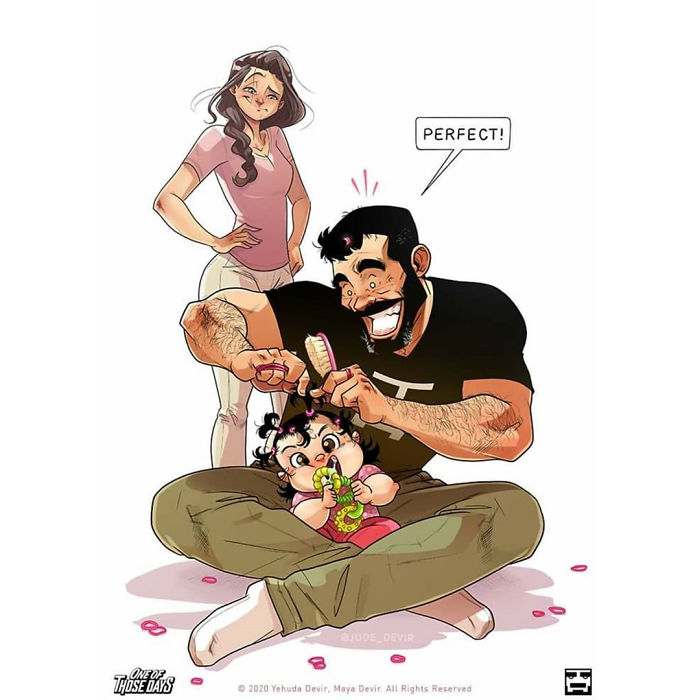 Famous Cartoon Couple Reveal Their Daughter In 9 Adorable Pics Famous Cartoon Couple Reveal Their Daughter In 9 Adorable Pics