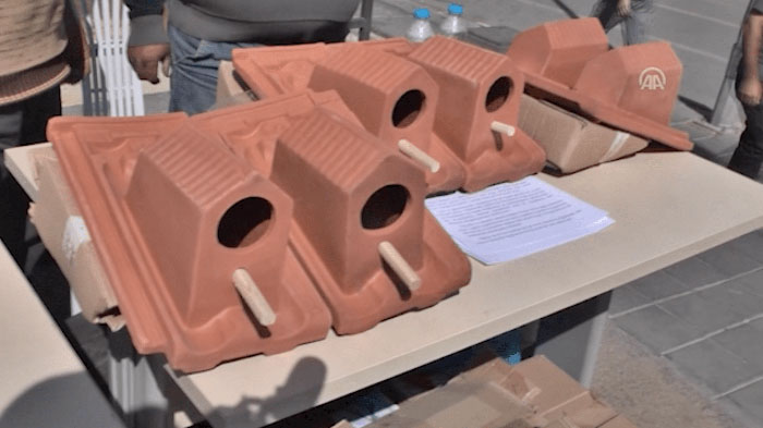 These Multipurpose Roof Tiles Also Provide A House For Birds