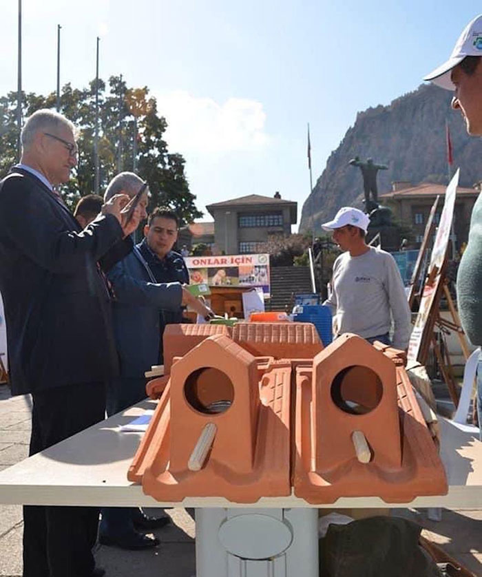 These Multipurpose Roof Tiles Also Provide A House For Birds