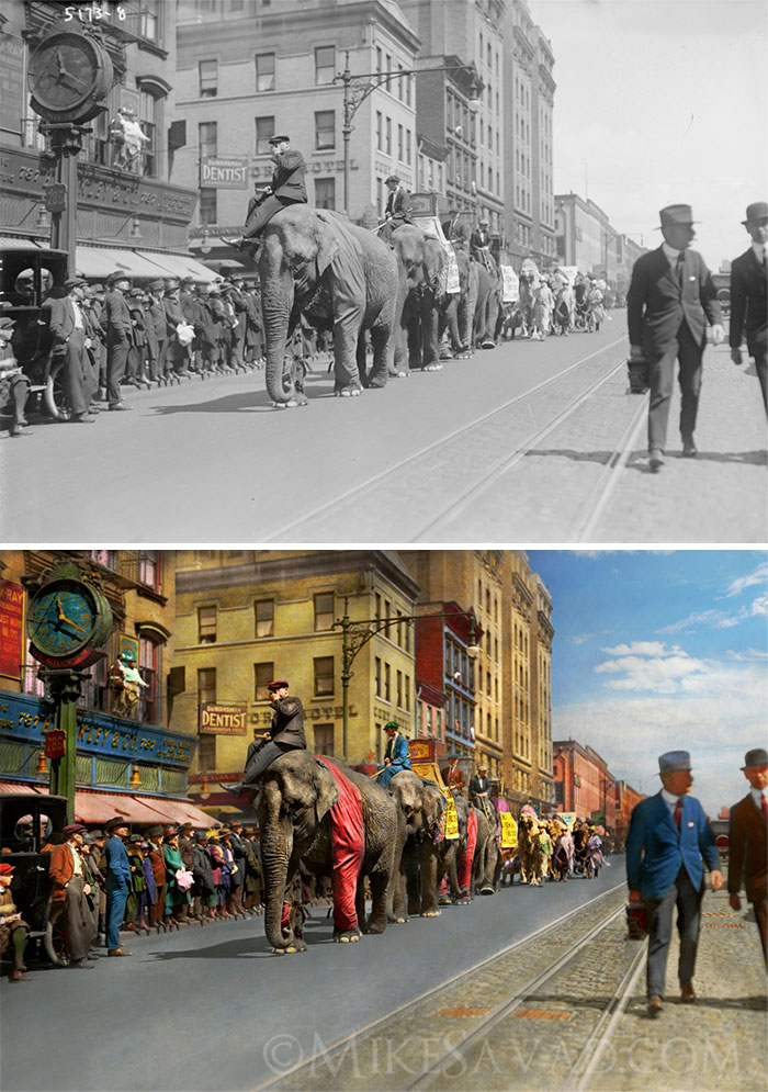The Circus Is Coming To Town, 1920