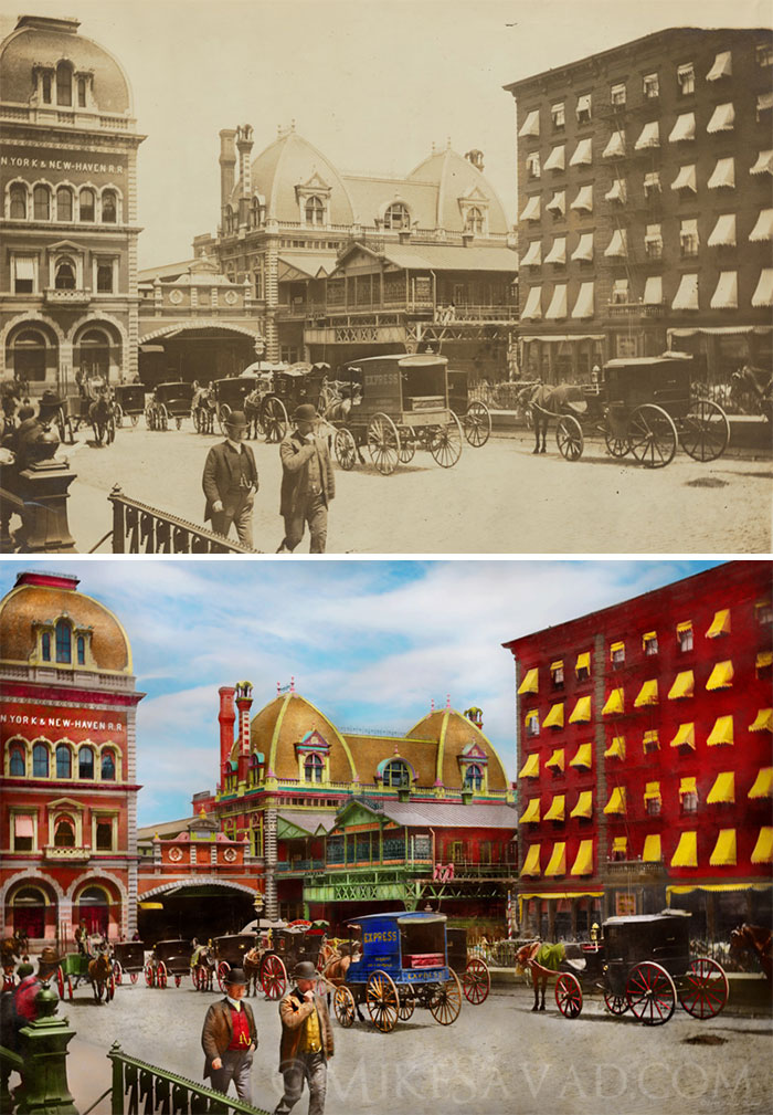 The Grand Central Depot, 1890