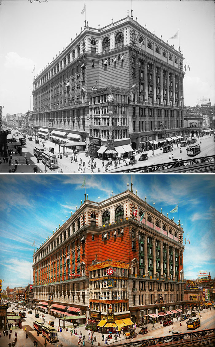 The Nation's Largest Dept Store, 1908