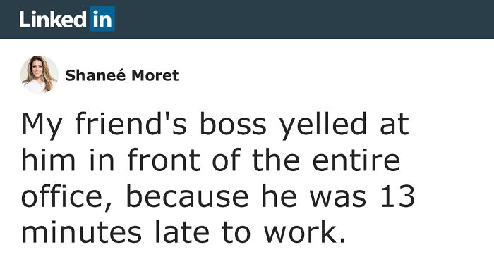 Boss Yells At Employee For Being Late Without Even Asking For A Reason, Ends Up Losing A Loyal Employee Due To His Poor Leadership