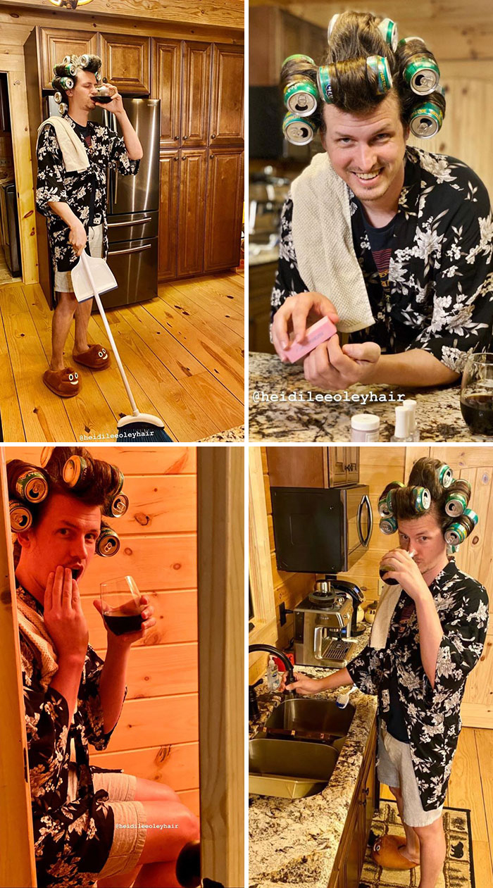 I feel like this is every mom during quarantine. Trying to get everything done but also trying to have time for yourself