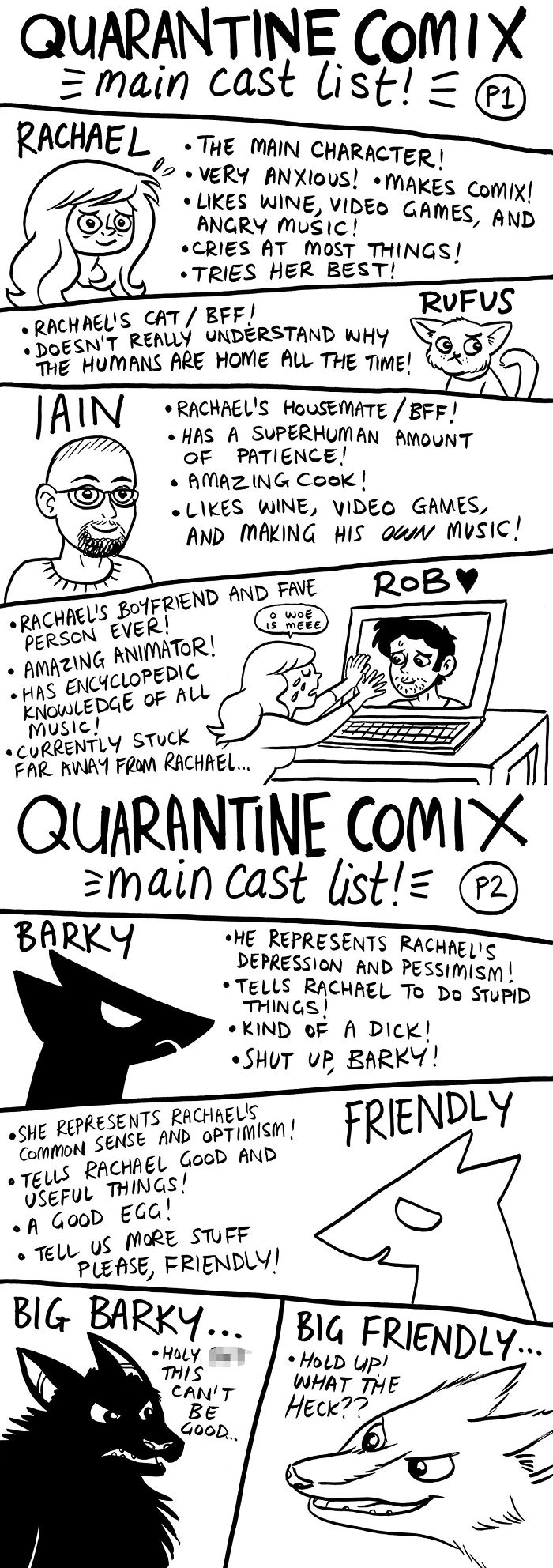 Quarantine Comix: 40 Relatable And Devastatingly Honest Comics About Lockdown By Rachael Smith