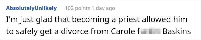 Pussycat Disappears Inside A Priest's Cassock, Hilarious Comments Ensue