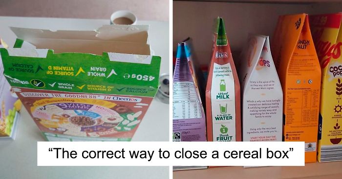 “It’s Only Taken Me 40 Years”: Woman Is Left Stunned Upon Finding Out How To Close A Cereal Box The Right Way