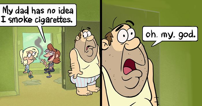 35 Funny Comics With Unexpected Twists That Poke Fun At Our Society By ToonHole Comics