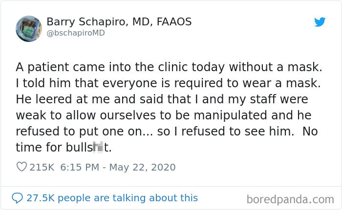 No Mask, No Service.