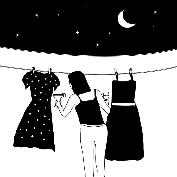 I Draw Minimal Illustrations About My Life During The Coronavirus Outbreak (47 Pics)