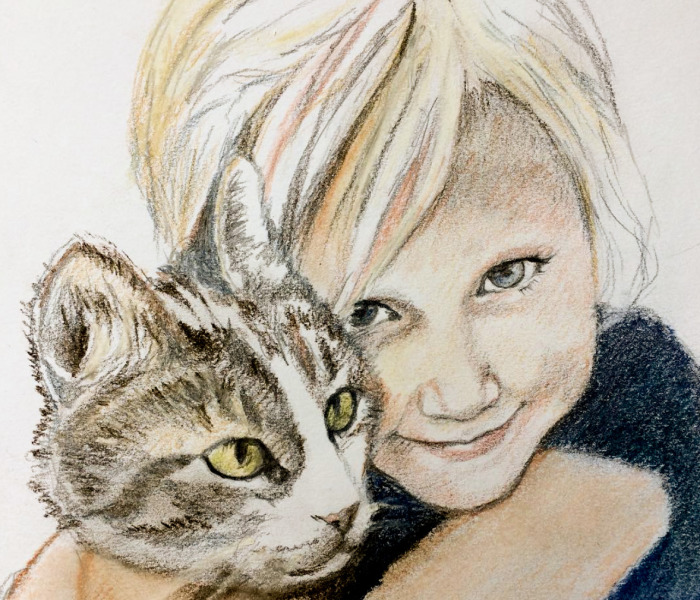 My Drawings And Paintings Of My Daughter