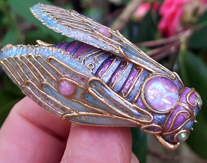 My Cicadas From Polymer Clay (12 Pics)