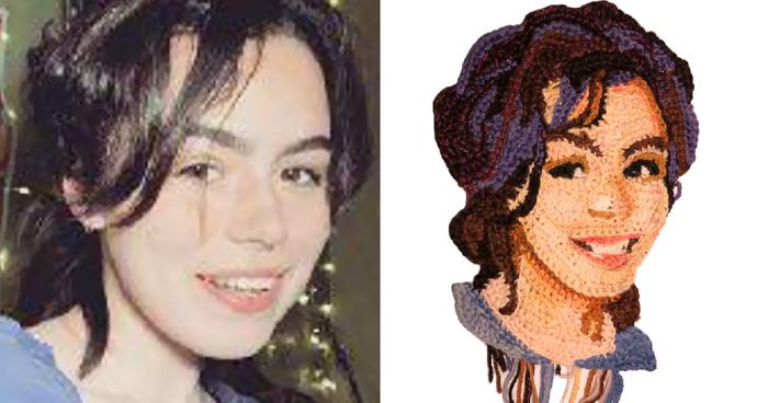 During Lockdown, I Asked My Followers To Send Me Their Photos And Crocheted Their Portraits (33 Pics)