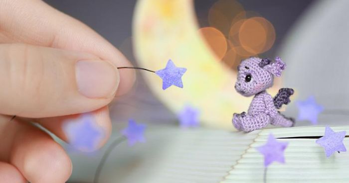 You Can Spend Quarantine By Crocheting The Tiniest Dragons That Will Make Your Desk Look Adorable