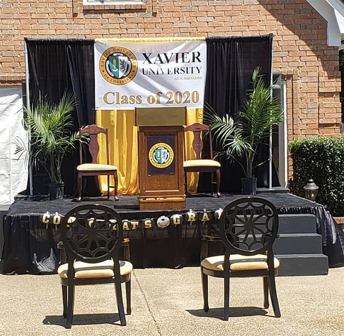 Dad Builds A Stage Right On His Driveway To Host College Graduation For His Daughter