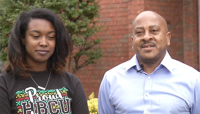 Dad Builds A Stage Right On His Driveway To Host College Graduation For His Daughter