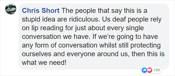 Deaf Mom Creates Clear Masks For Lip Reading, Quickly Learns It's Useful For People From Various Backgrounds