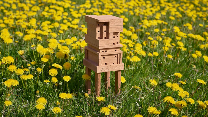IKEA Encourages Everyone To Build Their Own Customizable Bee Home For Free IKEA Encourages Everyone To Build Their Own Customizable Bee Home For Free