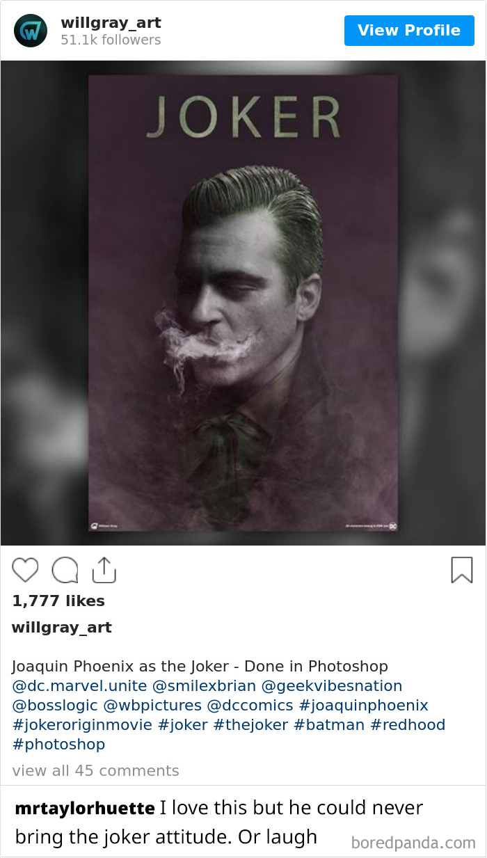 He Could Never Do It