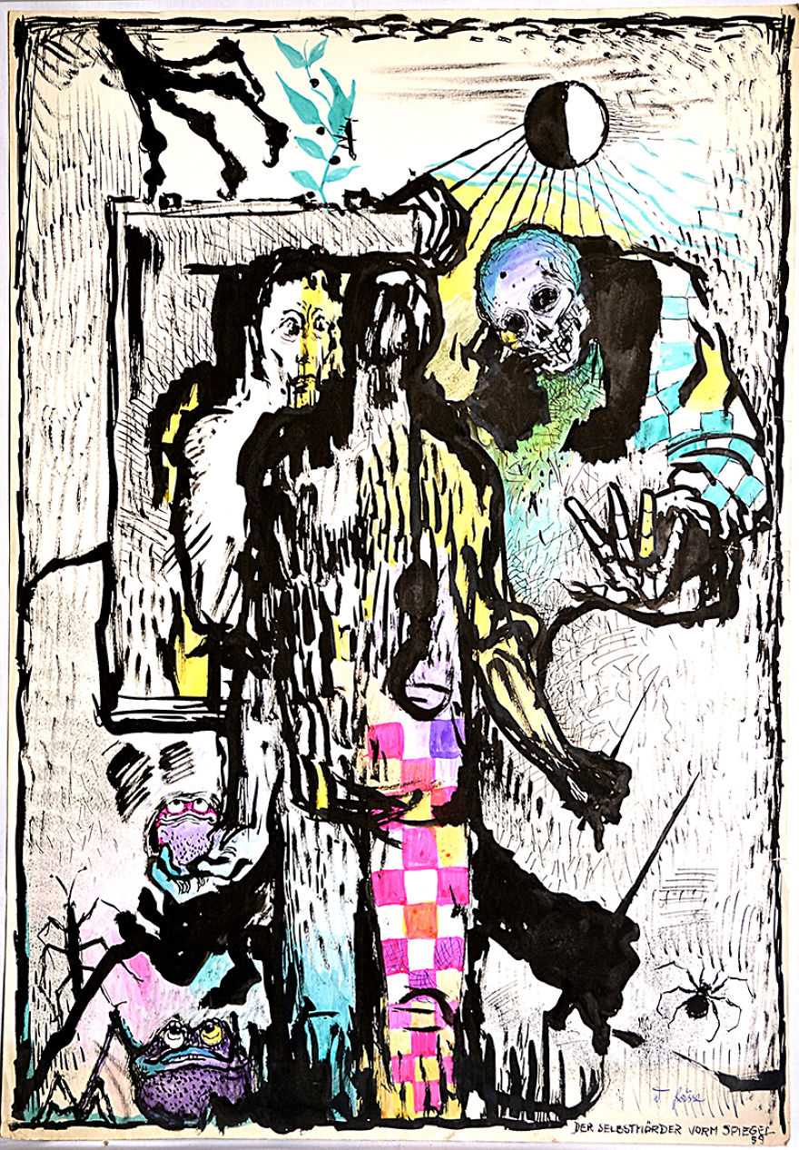 "We Must Accept The Ultimate Truths" The Paintings Of Wolfgang Grasse (1930 - 2008)