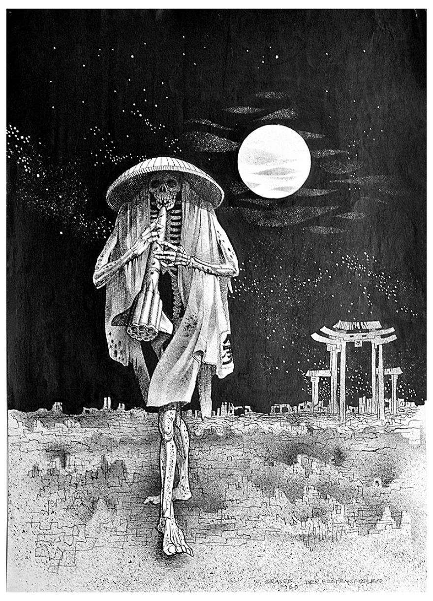 "We Must Accept The Ultimate Truths" The Paintings Of Wolfgang Grasse (1930 - 2008)