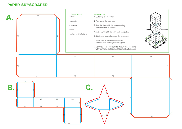 Architecture Studio Releases A Series Of Templates Children Can Use To Create Paper Cities During Lockdown Architecture Studio Releases A Series Of Templates Children Can Use To Create Paper Cities During Lockdown