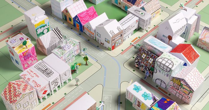 Architecture Studio Releases A Series Of Templates Children Can Use To Create Paper Cities During Lockdown