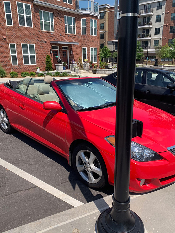 Good Thing They Have Windshield Visor