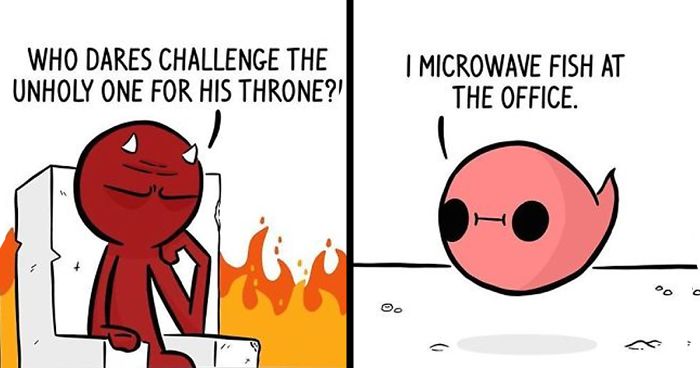 30 Comics About The Afterlife And Death That Differ From The Usual Stereotypes By ‘The Immortal Grind’