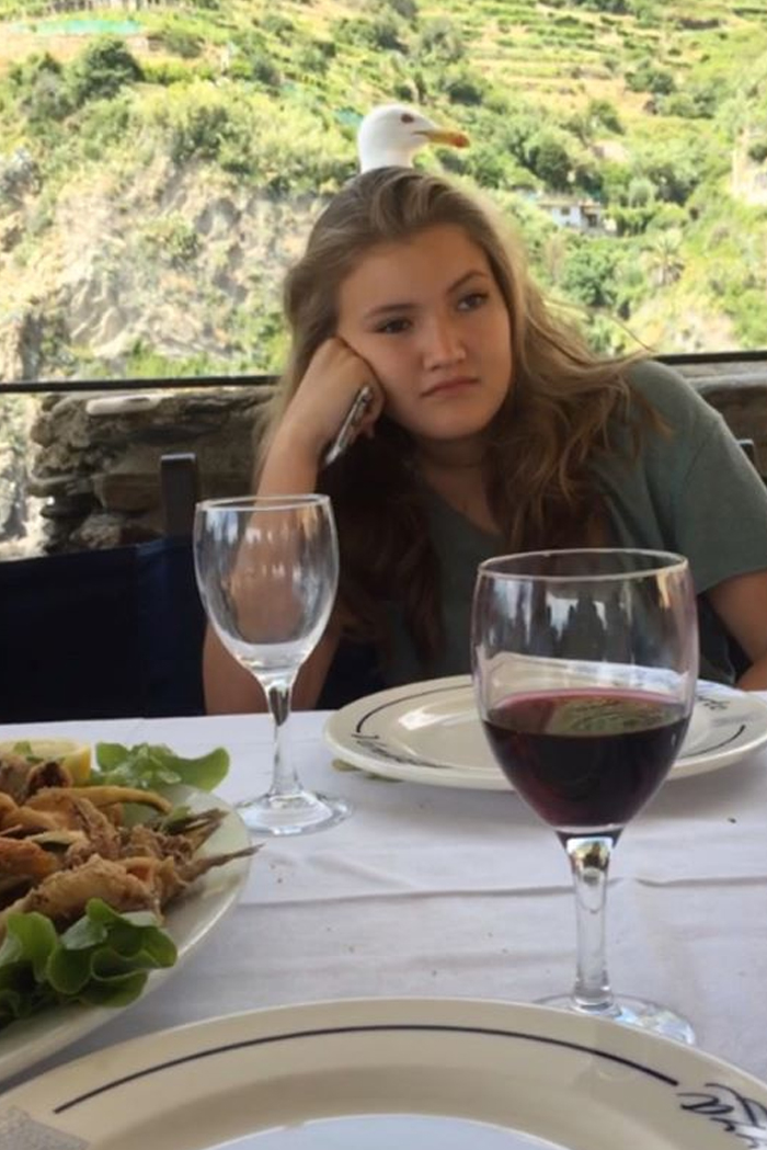 Waited All Day To Snap A Pic Of Alfredo The Seagull Only For Her To Move At Exactly The Wrong Second. This Is All I Have