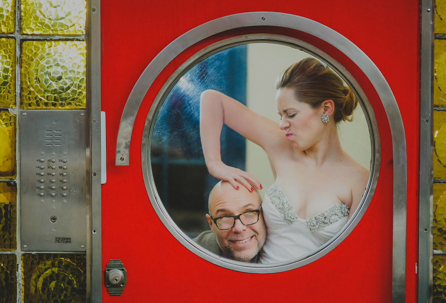 This Bride Putting Her Groom In His Place